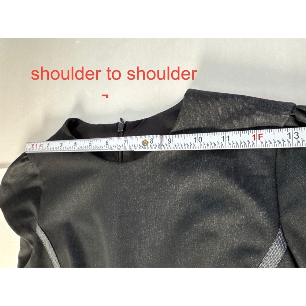 Tristan Dress Suit Set, Sleeveless Sheath Dress 4, Gray, Blazer, Formal Career - Picture 11 of 16